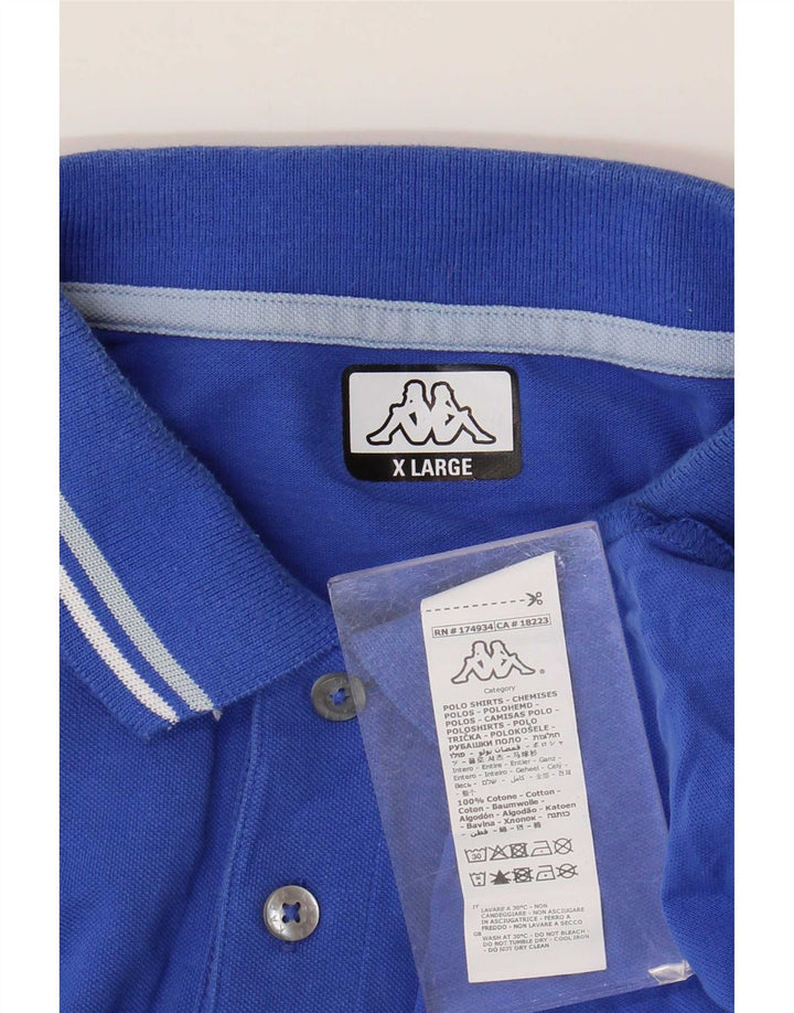 Kappa muška polo majica XL plavi pamuk