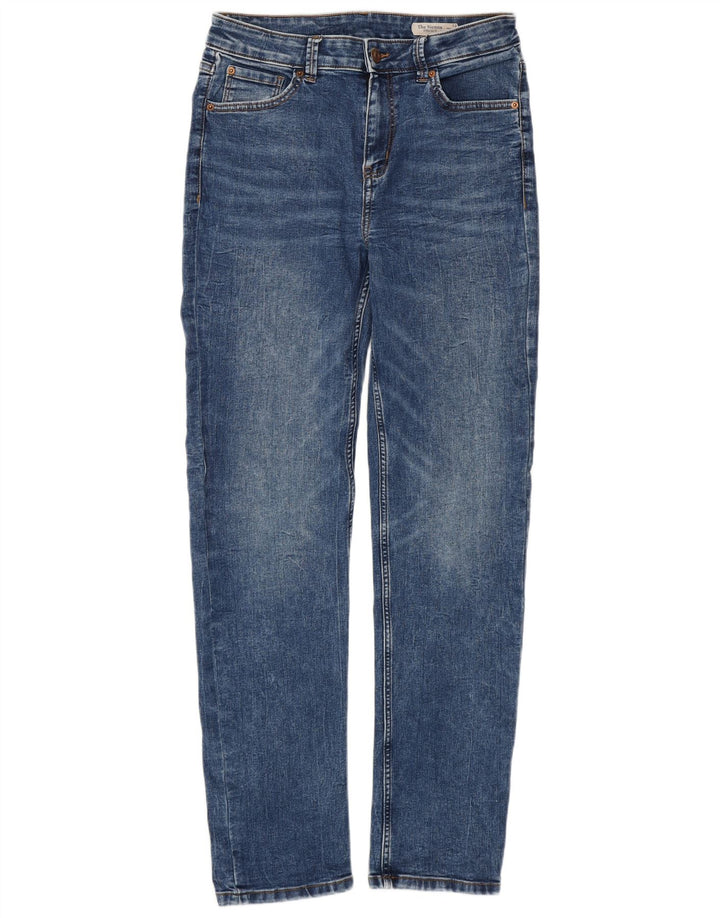 Marks & Spencer ženske ravne traperice Sienna UK 12 srednje W28 L29 plava