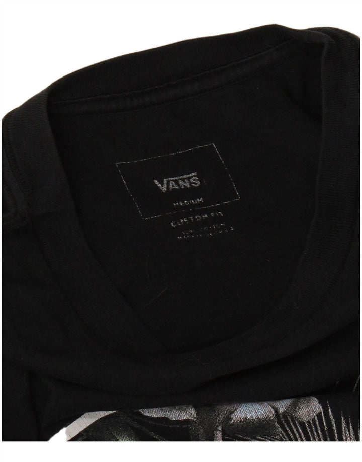 VANS muška majica kratkih rukava prilagođenog kroja, srednji crni pamuk