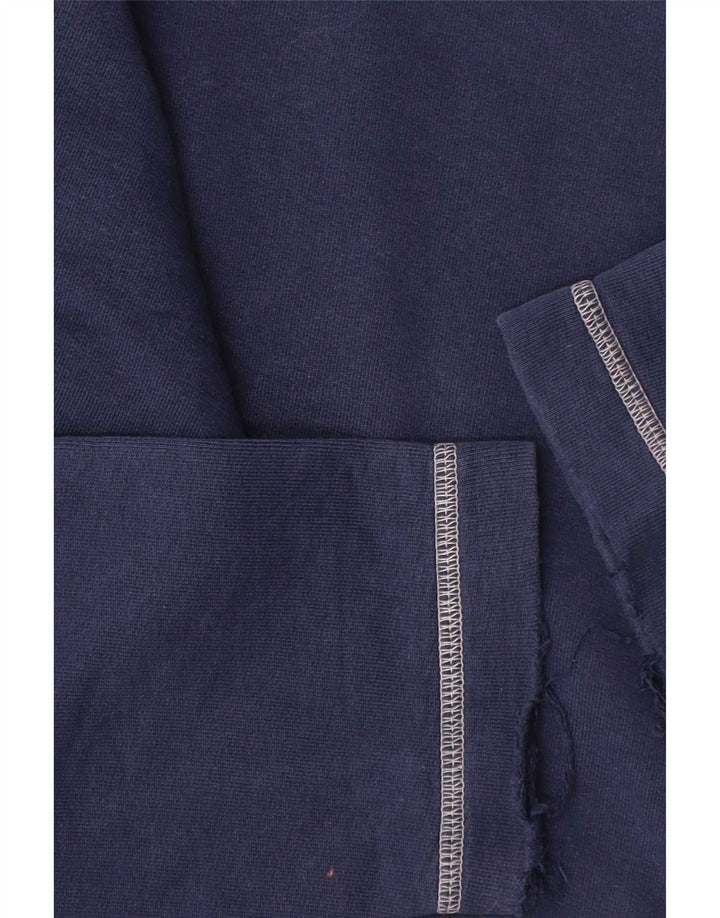 Levi's muška majica dugih rukava srednje tamnoplave boje, pamuk