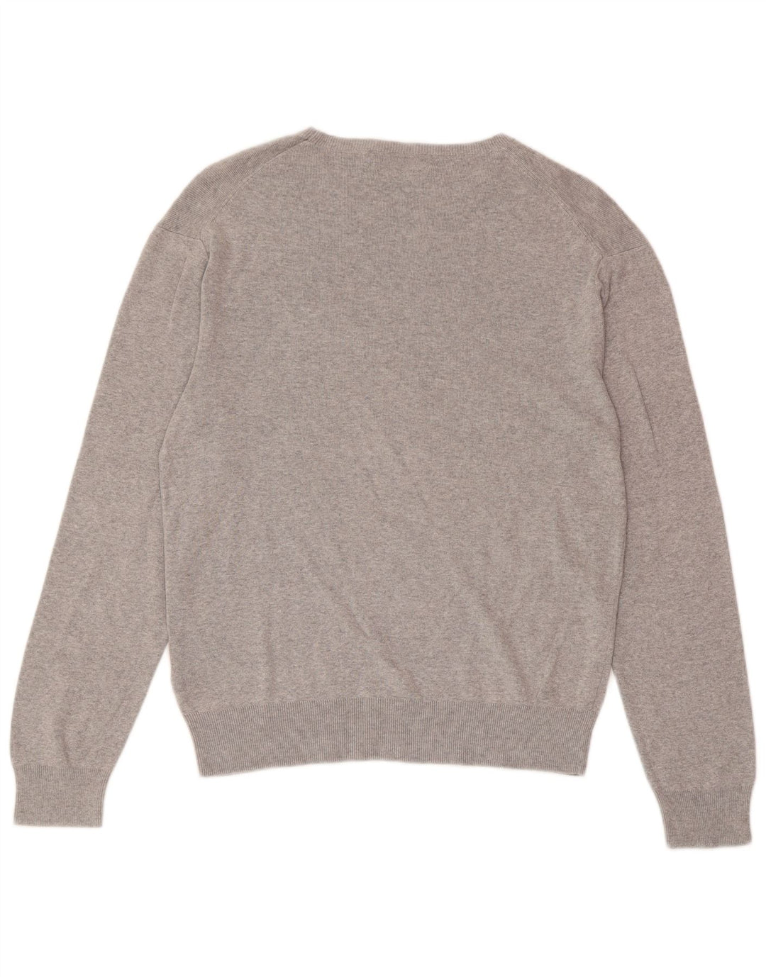 POLO RALPH LAUREN Muški uski džemper s lađastim izrezom, srednje sivi