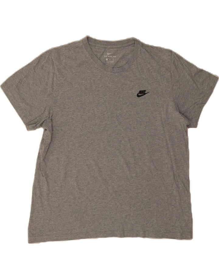 NIKE Mens T-Shirt Top XL Grey Cotton Vintage Nike and Second-Hand Nike from Messina Hembry 