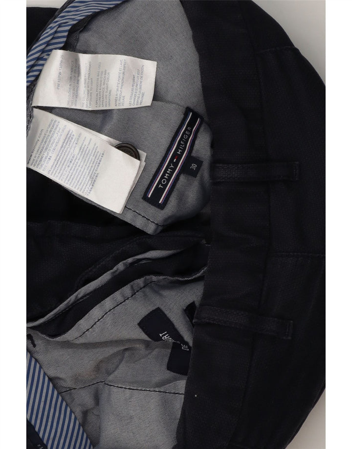 TOMMY HILFIGER Muške chino kratke hlače W30 srednje tamnoplavi pamuk