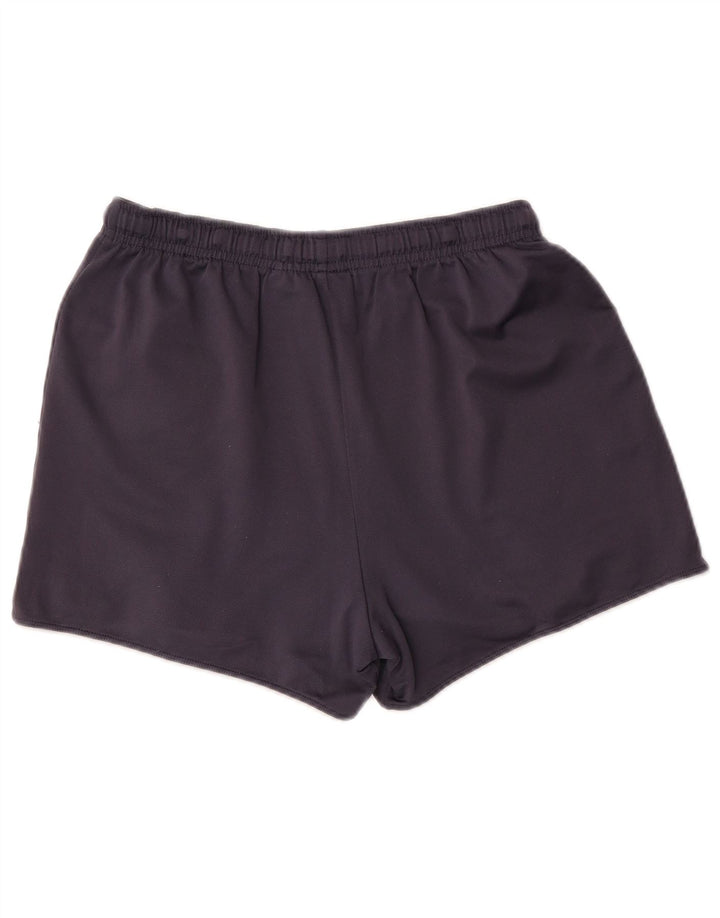 Nike ženske sportske kratke hlače US 4/6 male tamnoplave poliesterske