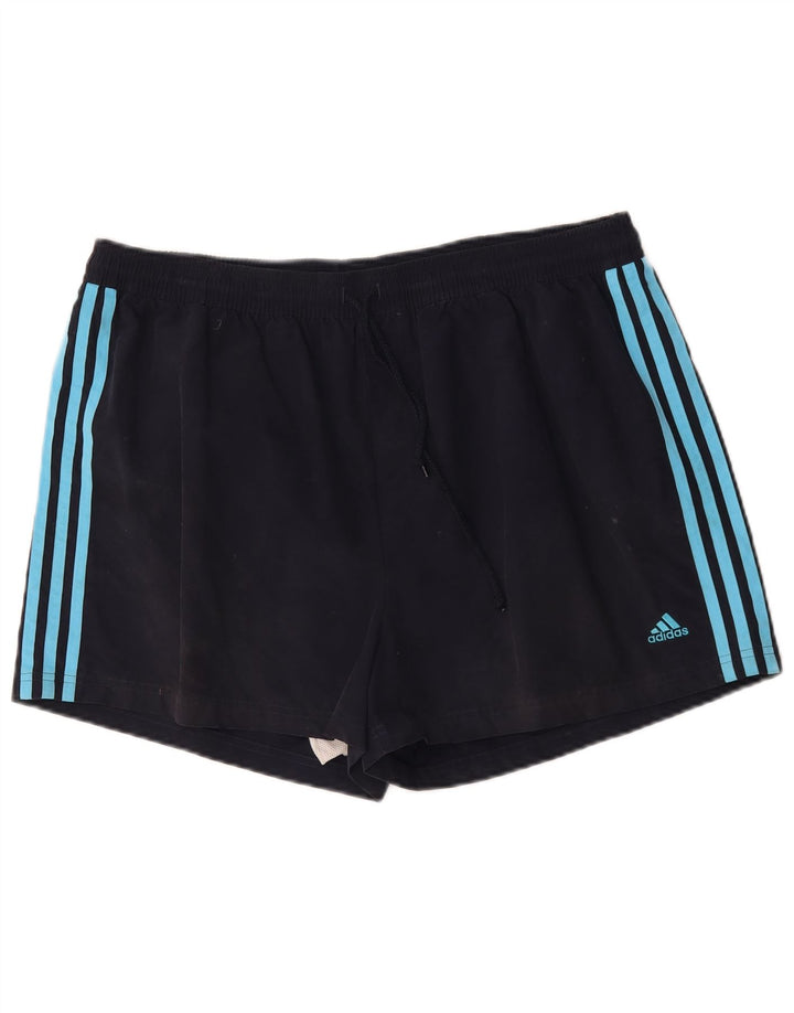Adidas muške kratke hlače za kupanje 2XL tamnoplavi poliester