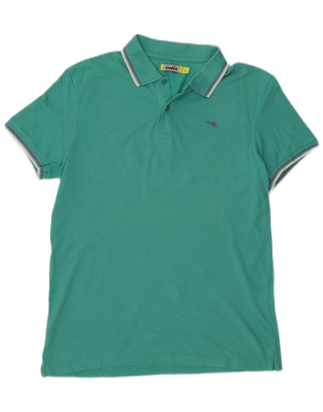 Diadora muška polo majica veliki tirkizni pamuk