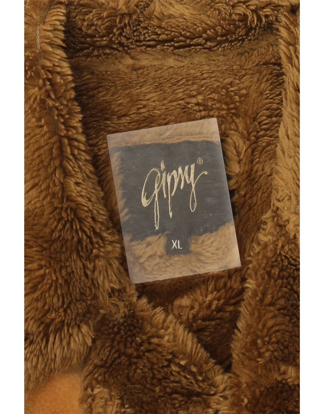 Gipsy muška jakna s ovčicama UK 42 XL smeđa