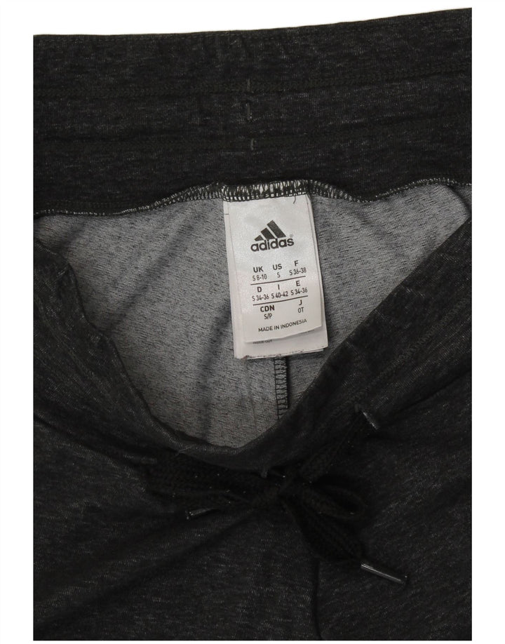 ADIDAS Ženske Climalite Trenirke Hlače Joggers UK 8/10 Male sive