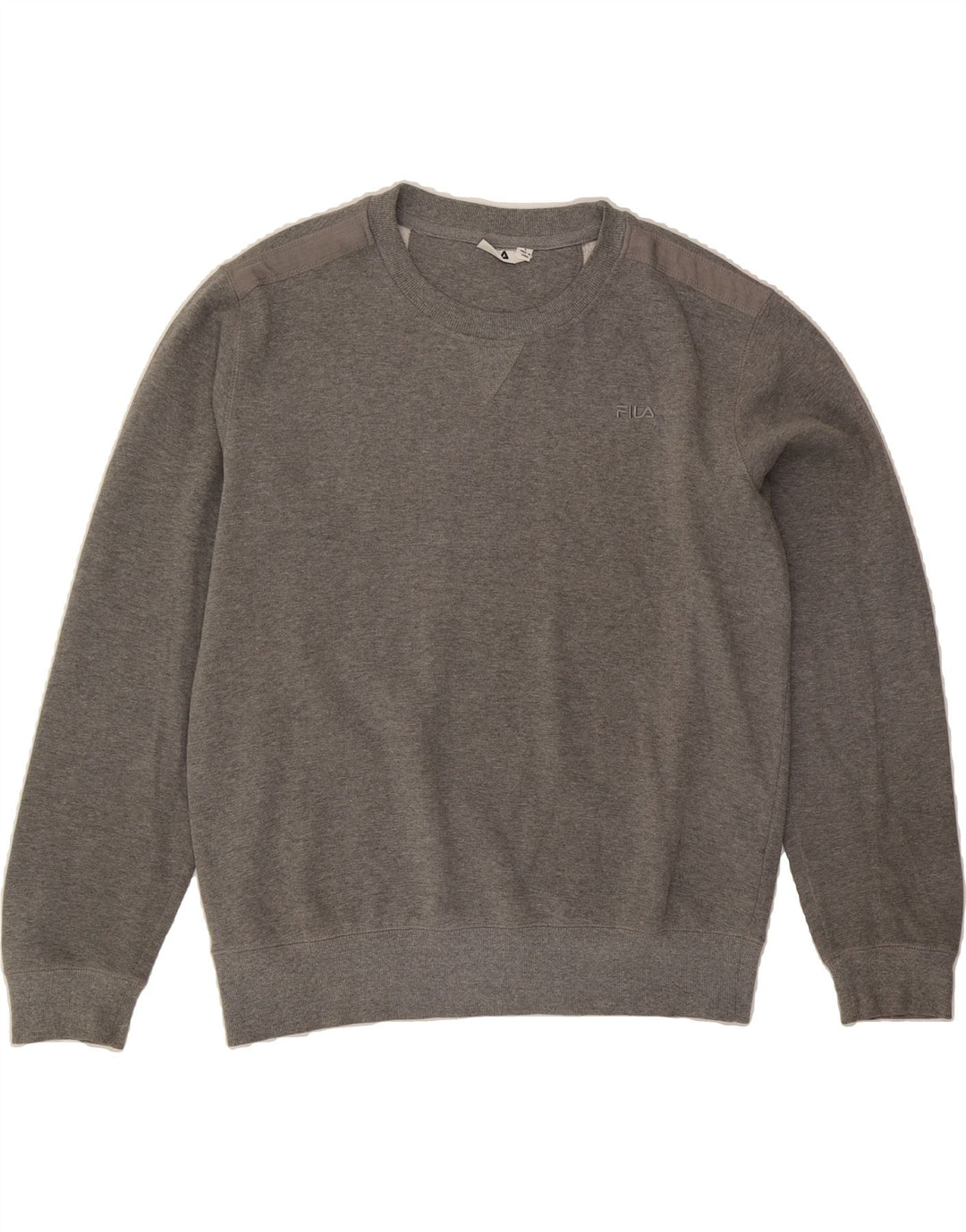 FILA Mens Sweatshirt Jumper Large Grey Cotton Vintage Fila and Second-Hand Fila from Messina Hembry 
