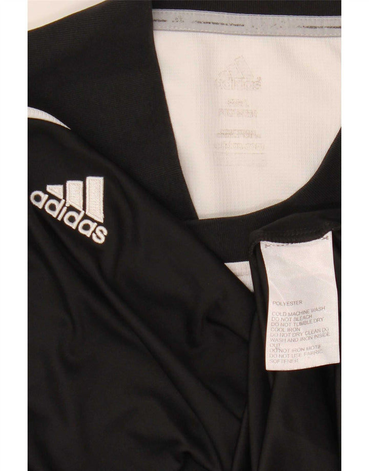 Adidas muška majica kratkih rukava veliki crni poliester u boji