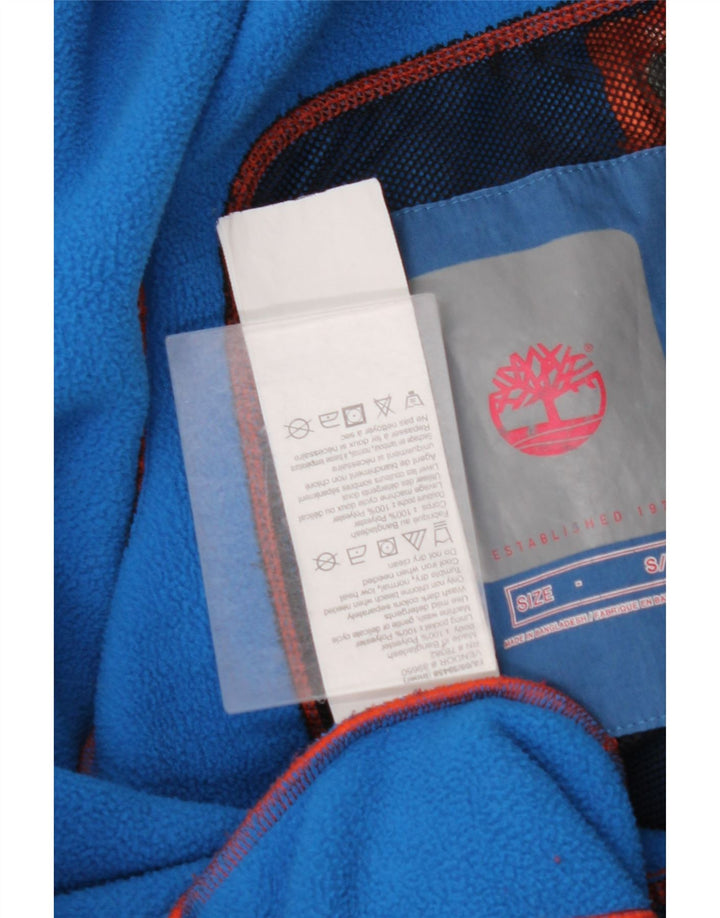 TIMBERLAND Muška vjetrovka s kapuljačom UK 36 Mali plavi poliester