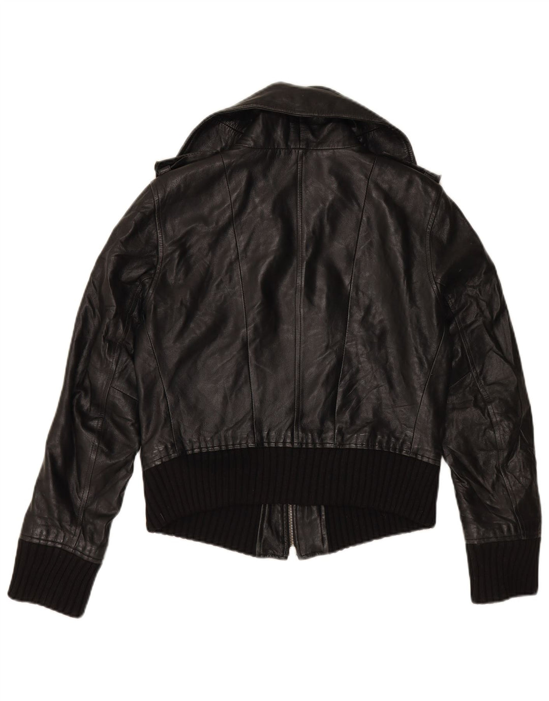 ZEN ženska kožna jakna IT 46 velika crna koža