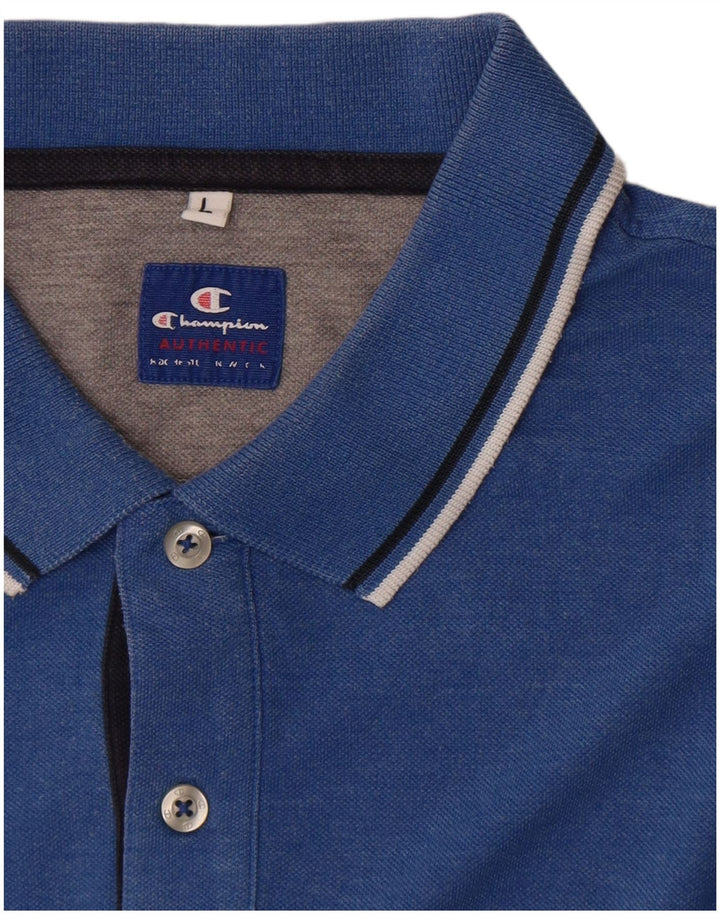 CHAMPION Muška polo majica na velike plave pruge