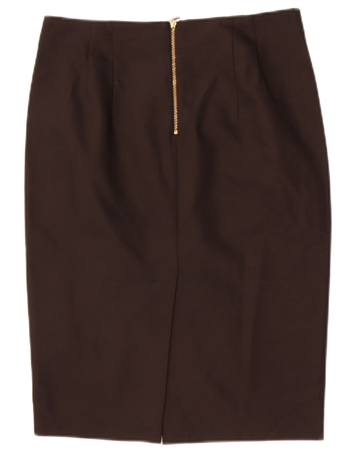 Zara ženska pencil suknja srednje veličine W28 crni poliester