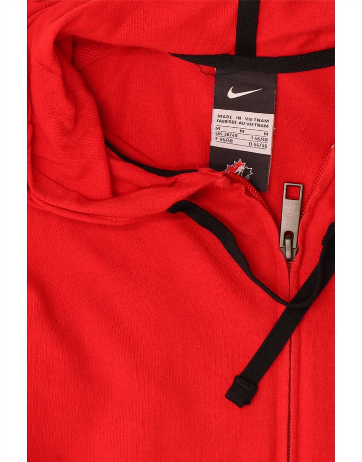 Nike Mens Canada Graphic Zip Hoodie pulover srednje crvene boje
