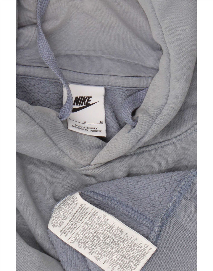 Nike muška majica s kapuljačom Srednje plavi pamuk