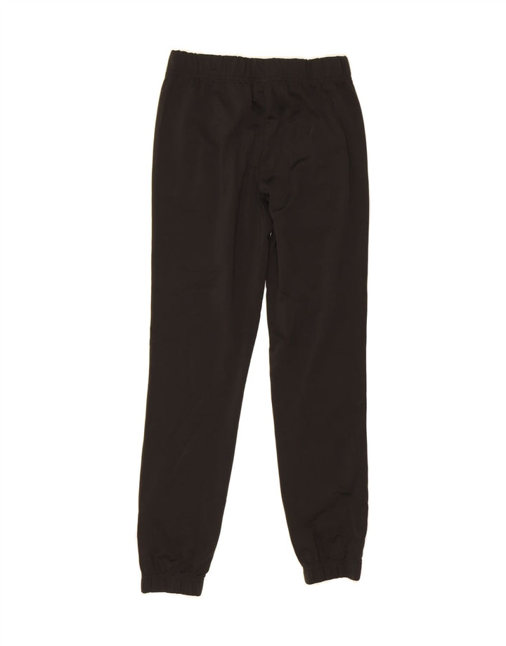 PUMA Boys Tracksuit Trousers Joggers 11-12 Years  Black Polyester Vintage Puma and Second-Hand Puma from Messina Hembry 
