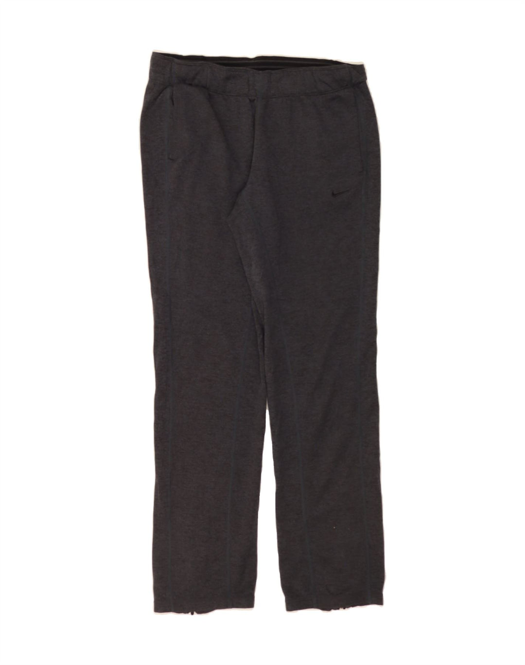 NIKE Womens Therma-Fit Tracksuit Trousers UK 10 Small  Grey Polyester Vintage Nike and Second-Hand Nike from Messina Hembry 