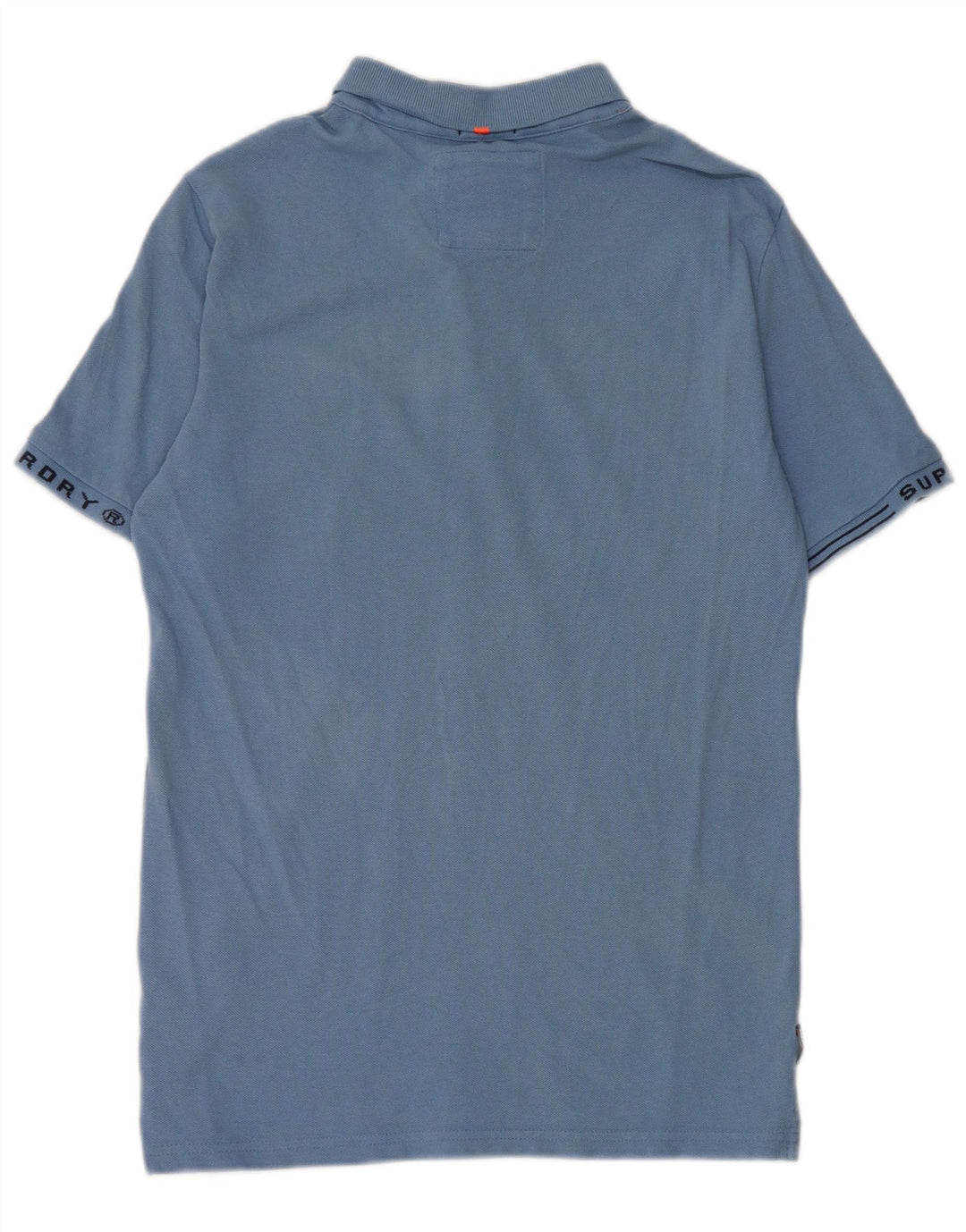 Superdry muška grafička polo majica srednje plavi pamuk