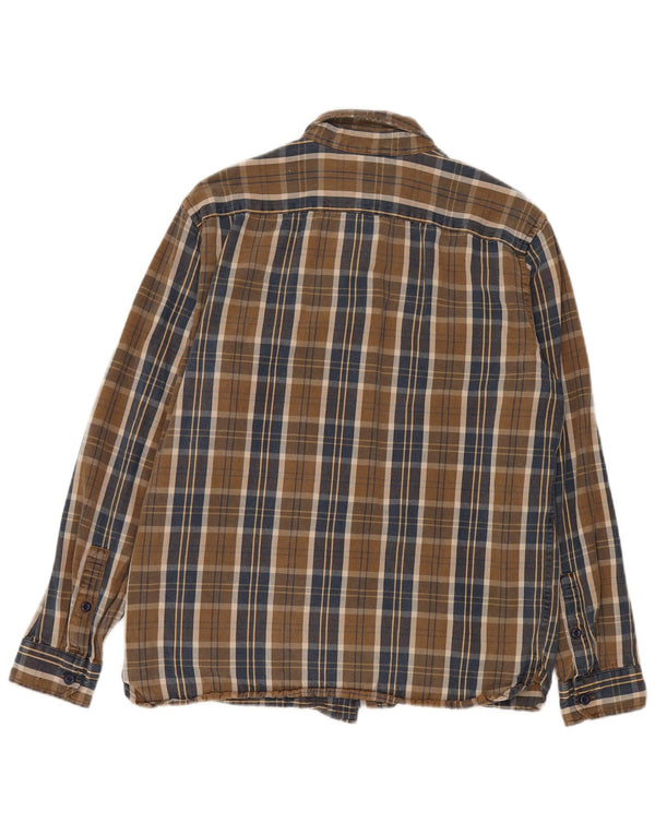 Levi's muška flanelska košulja standardnog kroja, veliki smeđi karirani liocel