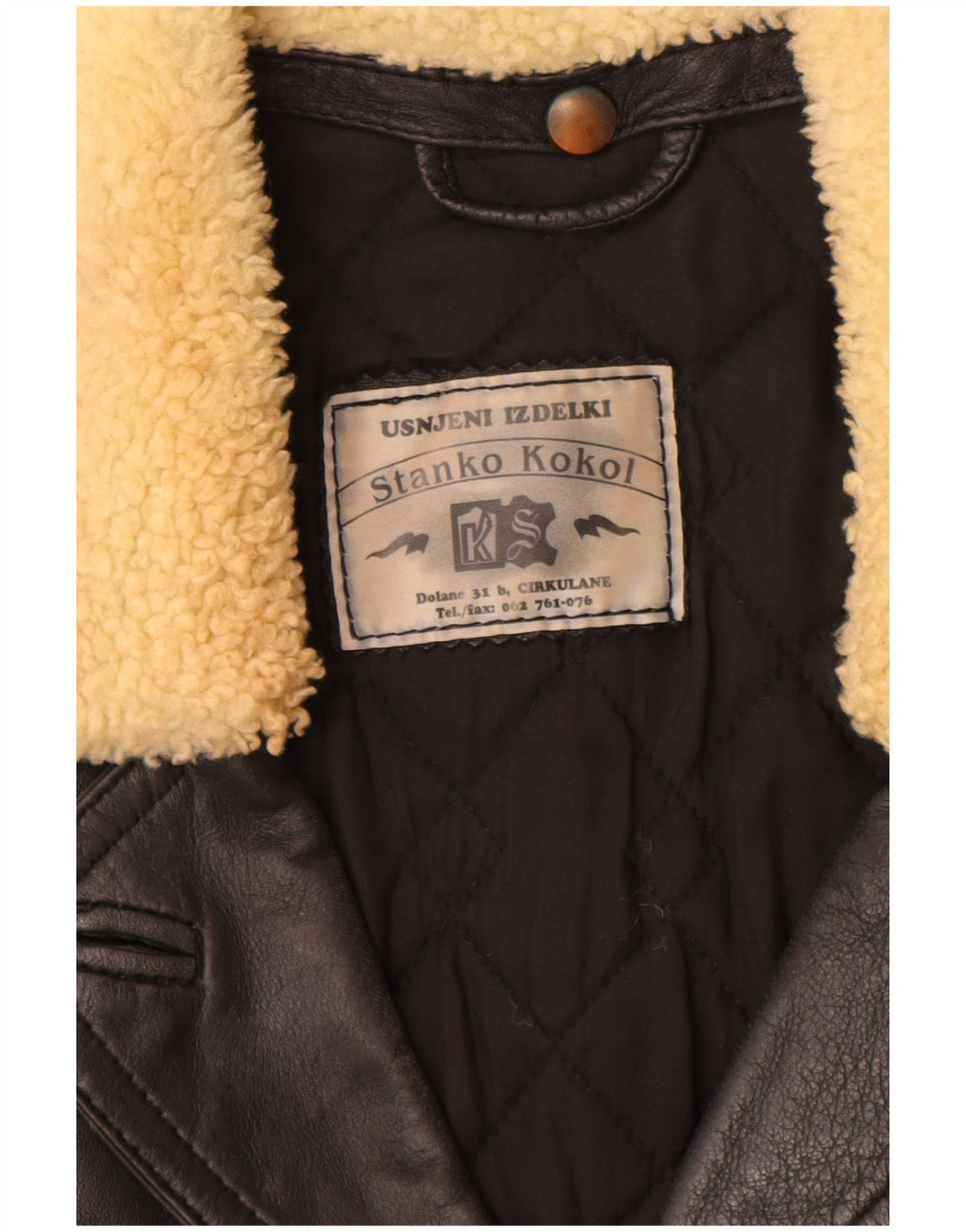 Vintage ženski kaput UK 10 Small Black