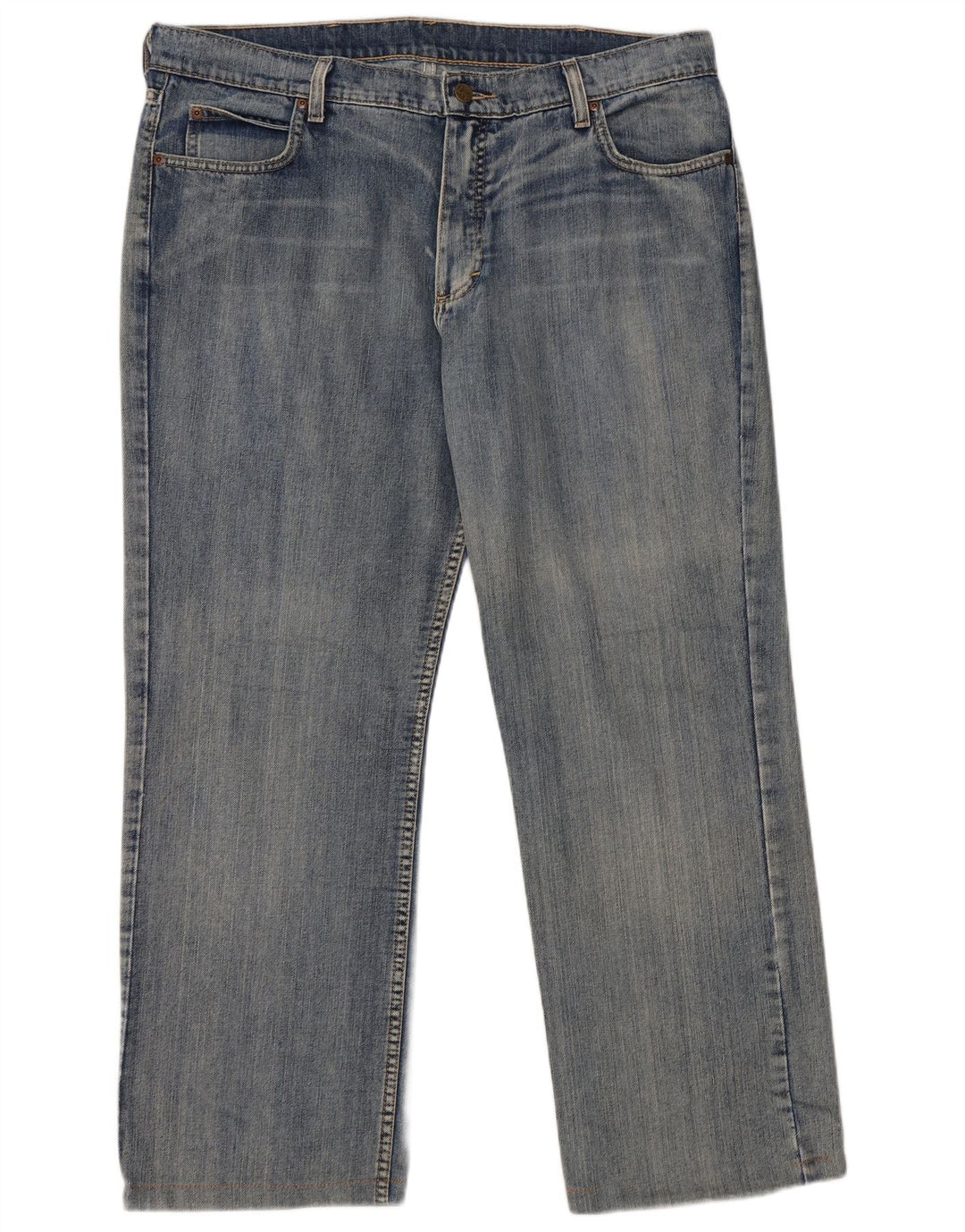 LEE Muške ravne traperice Veličina 48 W38 L29 Plavi pamuk