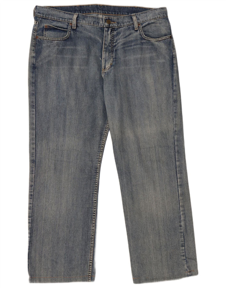 LEE Muške ravne traperice Veličina 48 W38 L29 Plavi pamuk