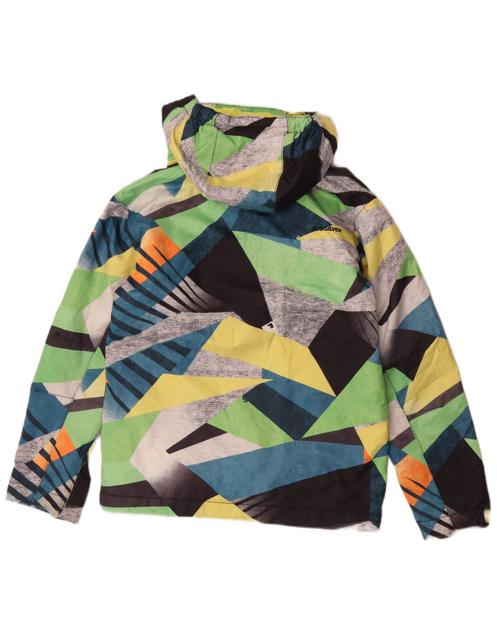 Quiksilver Vjetrovka za dječake 11-12 godina Višebojna geometrijska jakna
