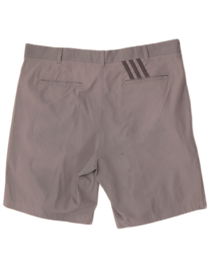 Adidas muške chino kratke hlače W38 XL sivi poliester