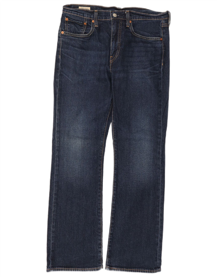 Levi's muške 527 Bootcut traperice W32 L30 tamnoplavi pamuk