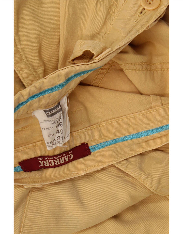CARRERA Muške kargo kratke hlače IT 46 male W31 žuti pamuk