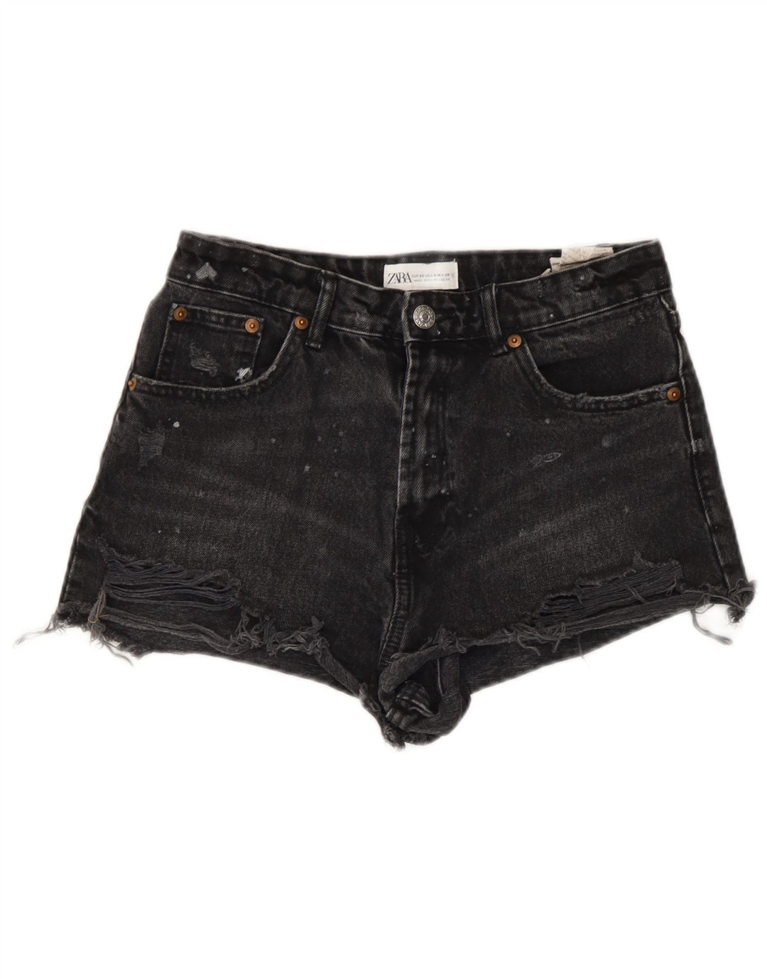Zara ženske kratke traper kratke hlače EU 36 XS W26 crne