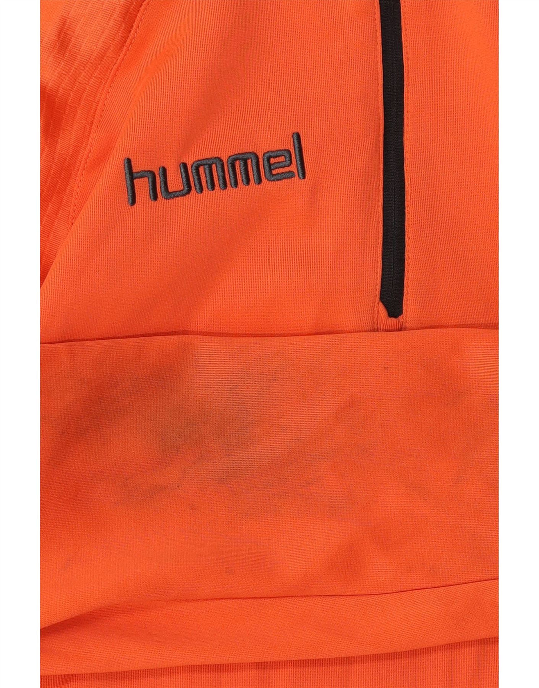 Hummel Boys Graphic Pulover Trenirka Top 15-16 Years Orange Colourblock