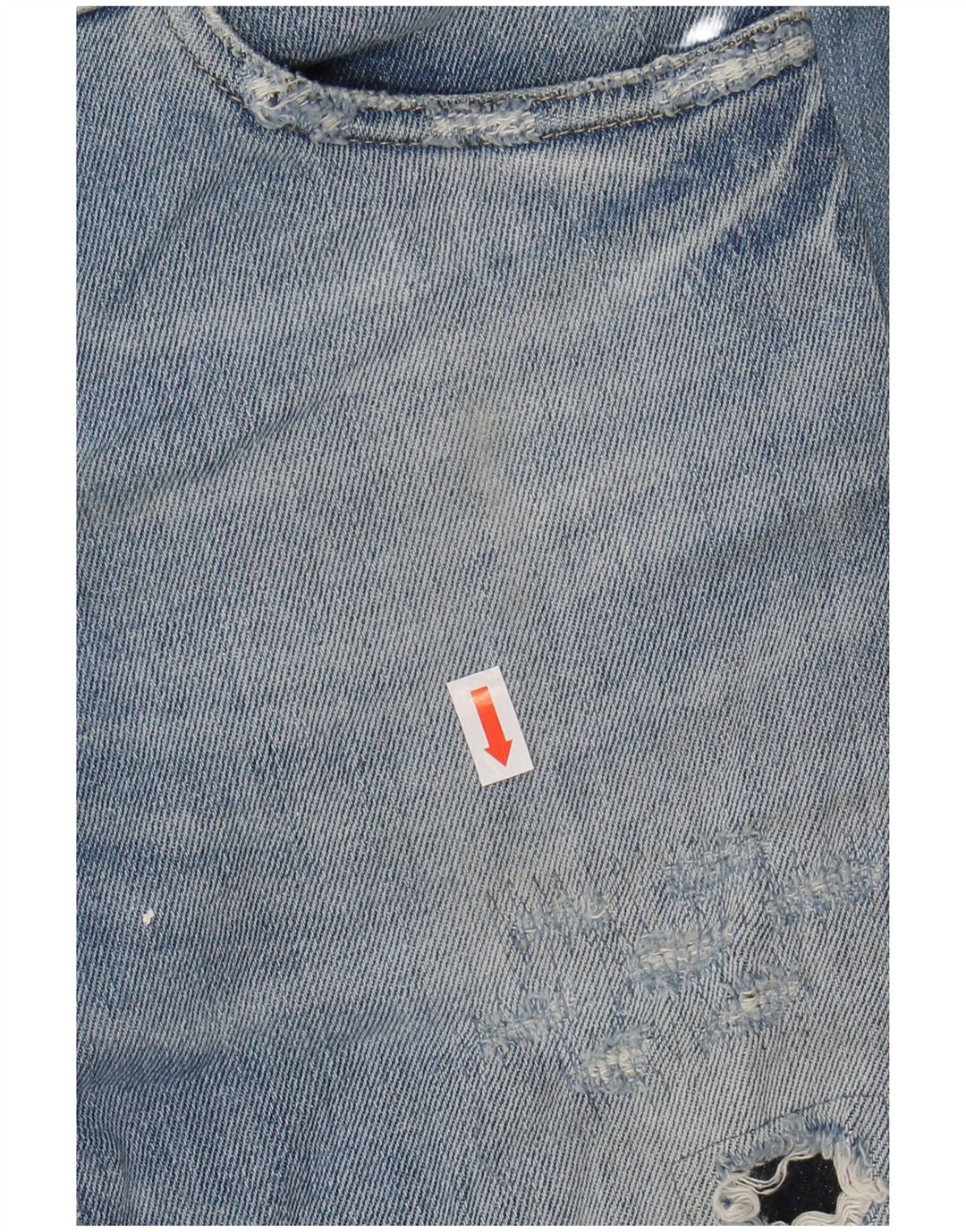 DOLCE & GABBANA Ženske uske traperice s oskudima IT 44 Srednje W30 L32 Plava