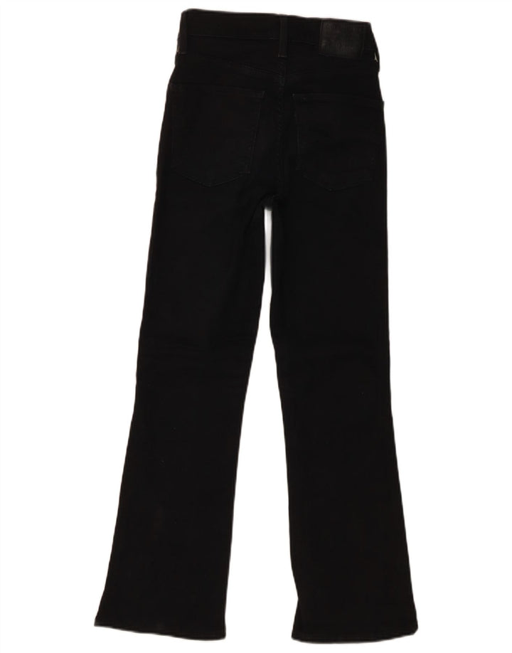 Levi's Ženske Bootcut traperice W23 L26 crni pamuk