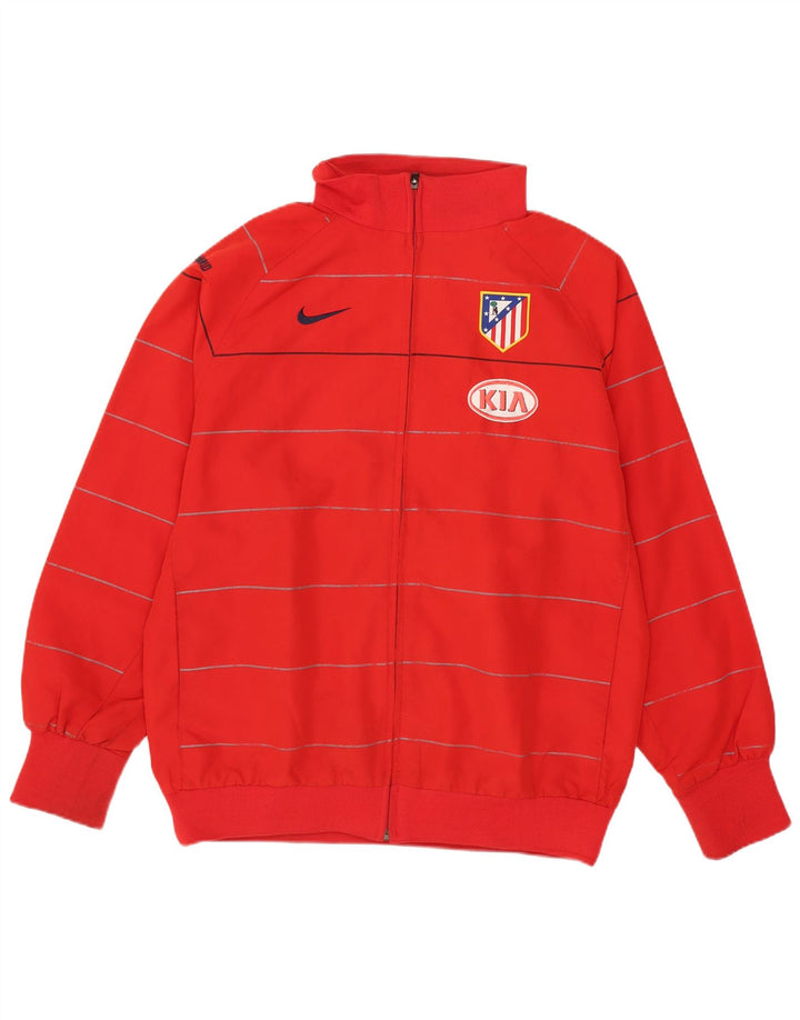 Nike Boys Graphic Trenirka Gornja jakna 13-14 godina XL crveno prugasti poliester