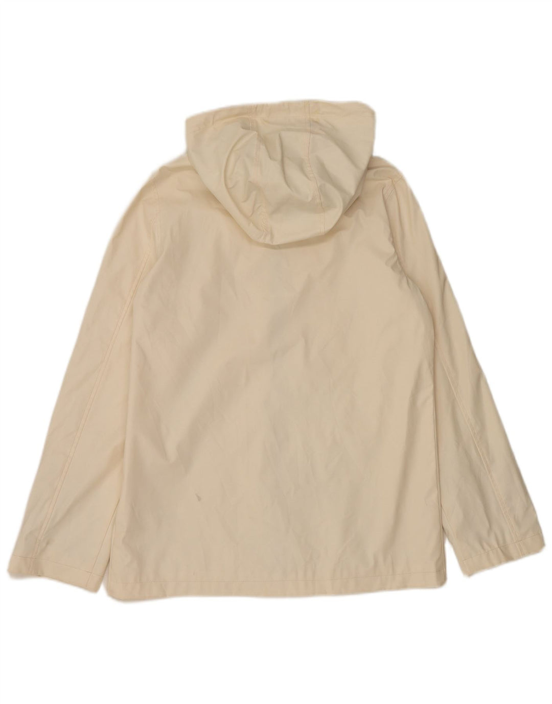 Topshop ženska velika kišna jakna s kapuljačom UK 10 Small Off White
