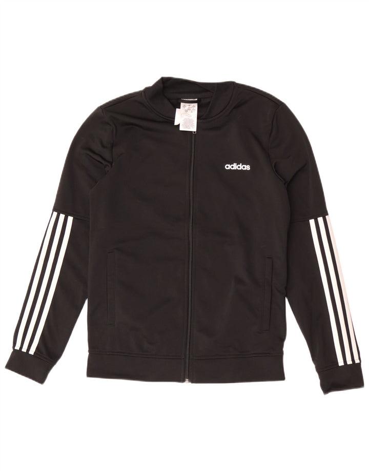 Adidas ženska gornja jakna trenirke UK 8/10 mali crni poliester