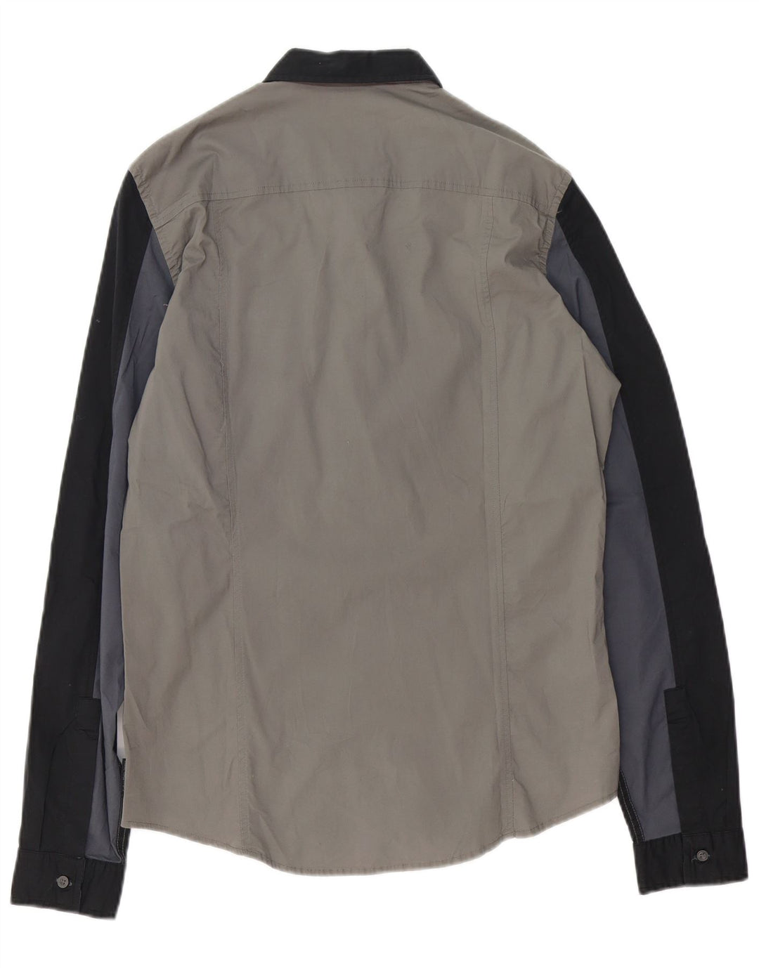 CALVIN KLEIN JEANS Muška uska košulja velikog sive boje, pamuk