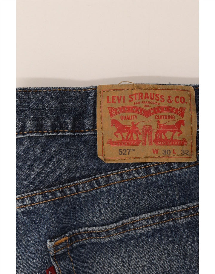Levi's muške 527 uske traperice W30 L32 plavi pamuk