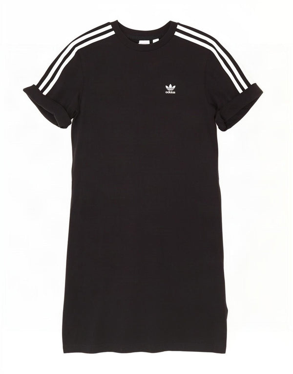 Adidas ženska majica kratkih rukava UK 8 Mala crna pamučna