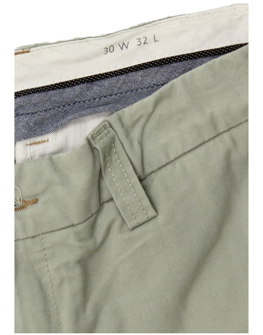 Jack Wills muške chino kratke hlače W30 srednje zelene boje pamuka