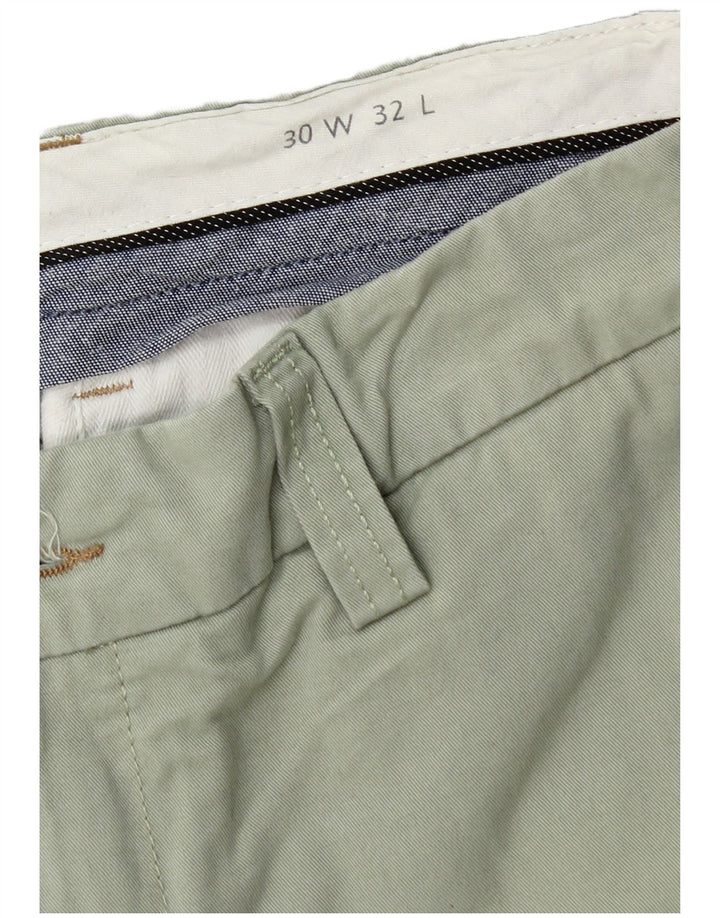 Jack Wills muške chino kratke hlače W30 srednje zelene boje pamuka