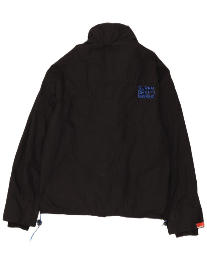 Superdry Mens The Windcheater Windbreaker Jakna Srednji crni najlon