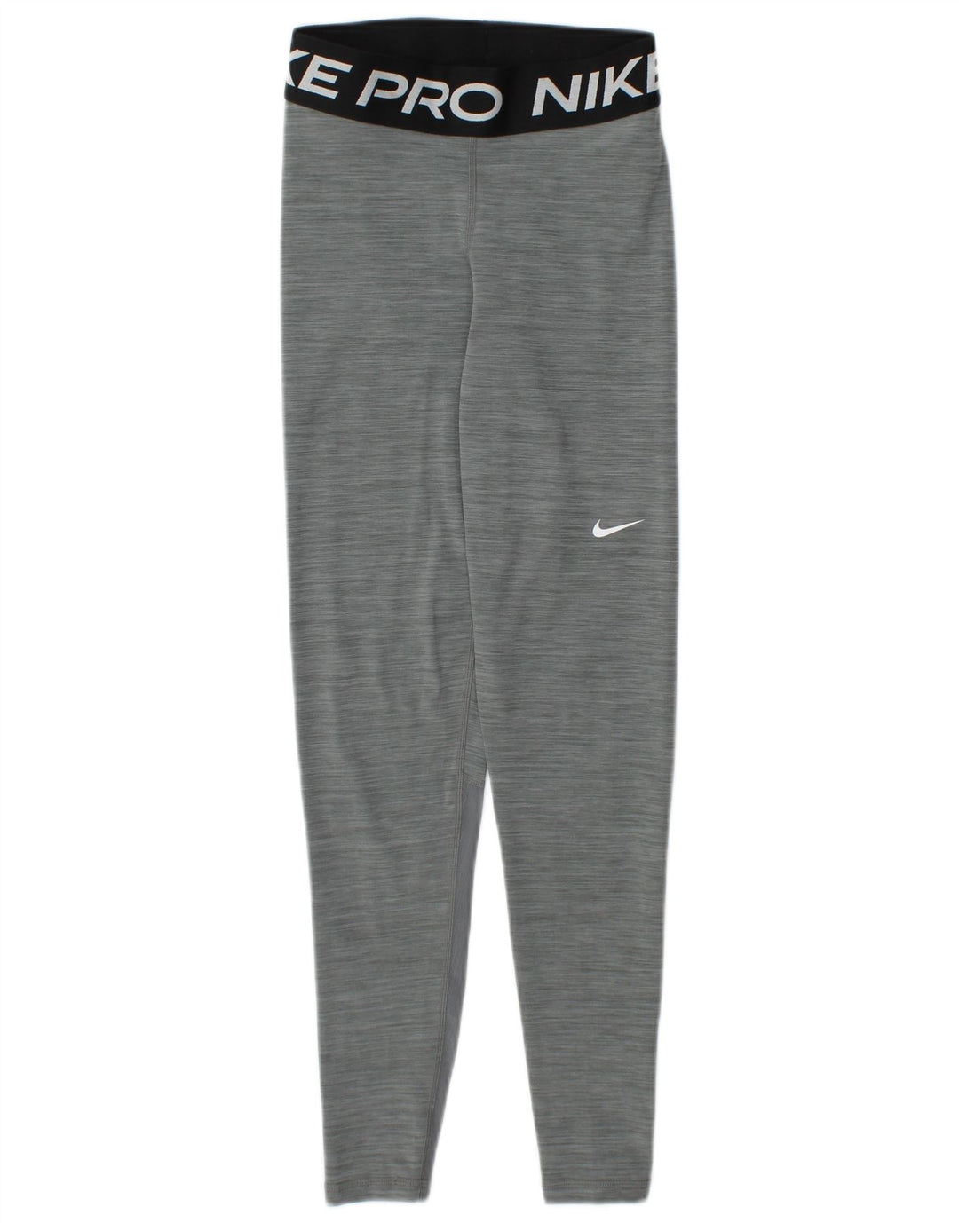 NIKE Ženske Dri Fit Graphic Leggings UK 4 XS sivi flekasti poliester