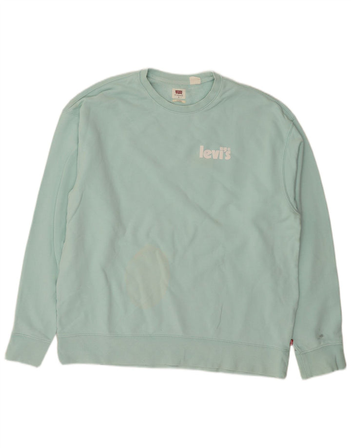 Levi's muška trenirka veliki tirkizni pamuk