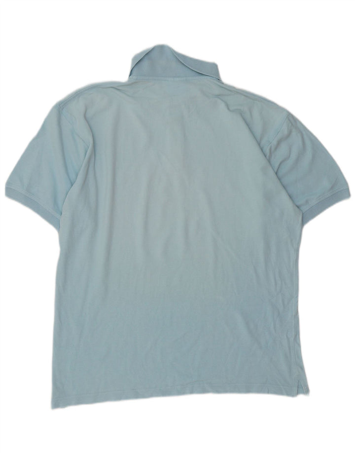 CHAMPION Mens Polo Shirt Large Blue Cotton Vintage Champion and Second-Hand Champion from Messina Hembry 