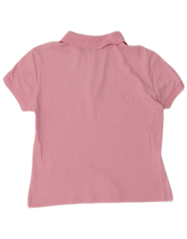 Lacoste ženska polo majica veličina 44 velika ružičasta