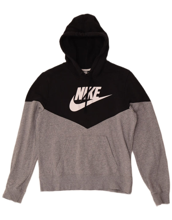 Nike Boys Graphic Hoodie Džemper 10-11 godina srednje crne boje, pamuk