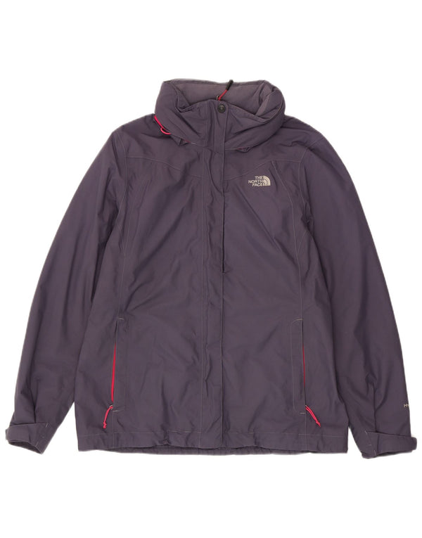 The North Face ženska vjetrovka s kapuljačom UK 40 velika ljubičasta najlonska